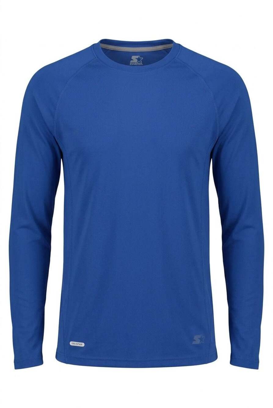 Starter Men's Dri-Star Moisture Wicking Long Sleeve Athletic Shirt